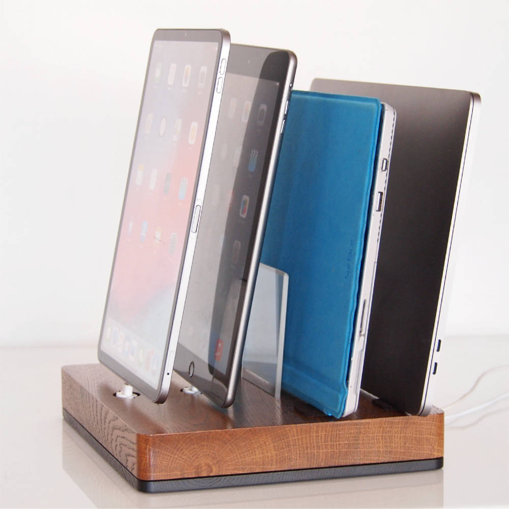 dual macbook stand & dual ipad dock