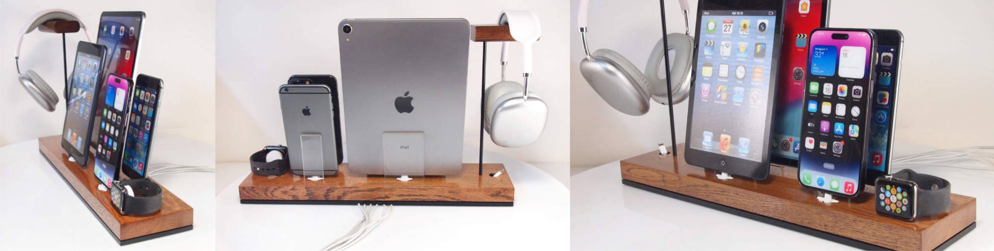 Custom work – organize cables and charge all devices