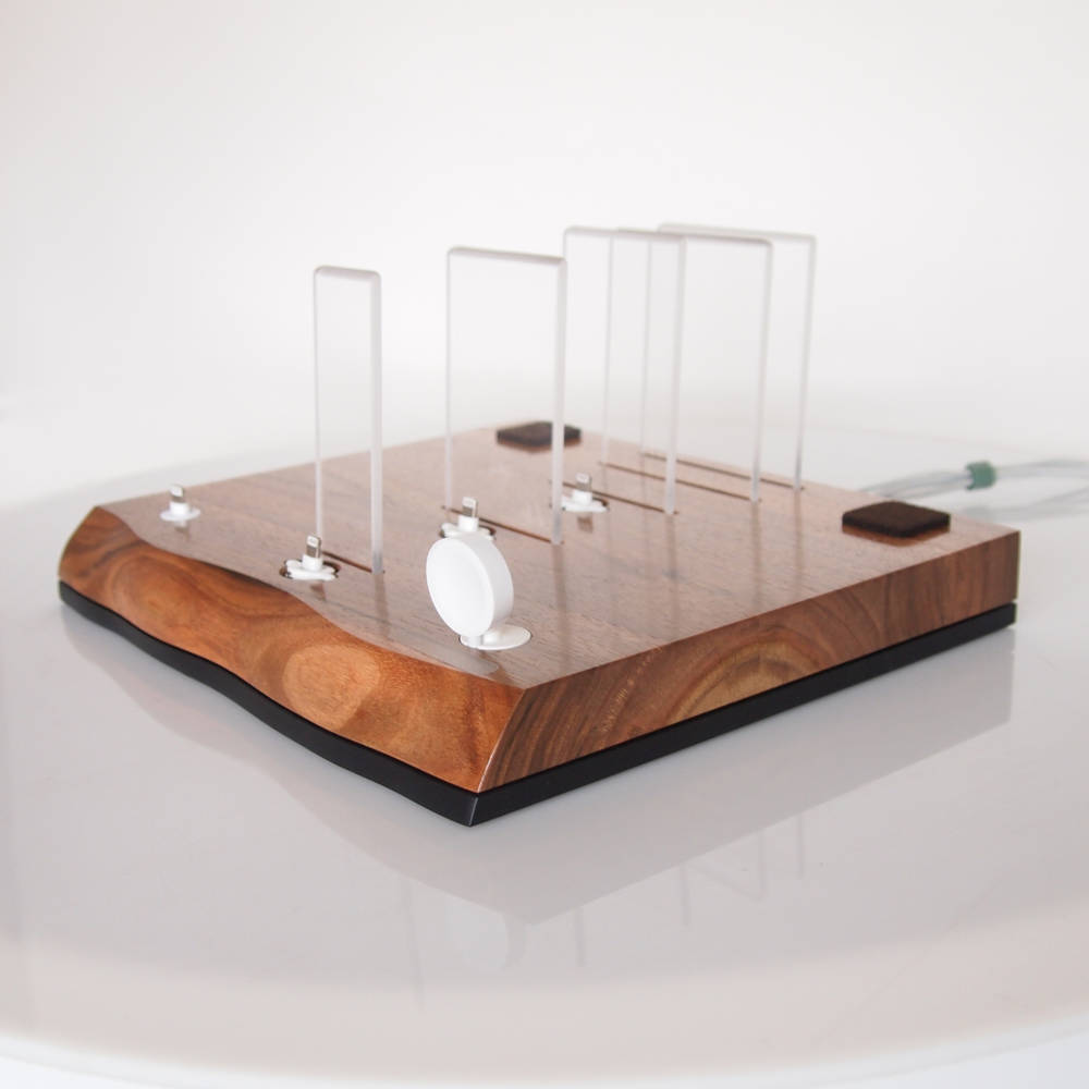 handmade apple dock