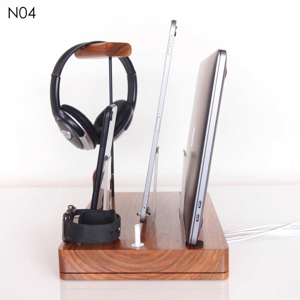 walnut macbook pro stand